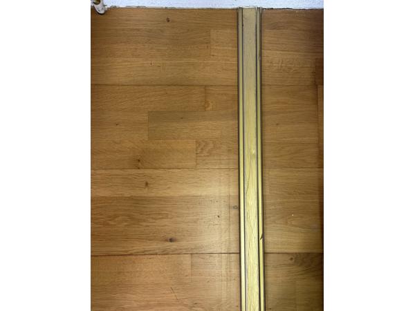 5 spiegeldeuren op rails 192x92 cm