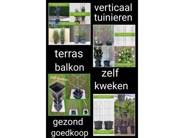 AARDBEIEN TOREN KLIMPLANTENREK etagère