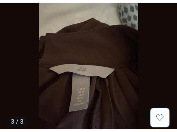 h&m een mooie blouse maat m