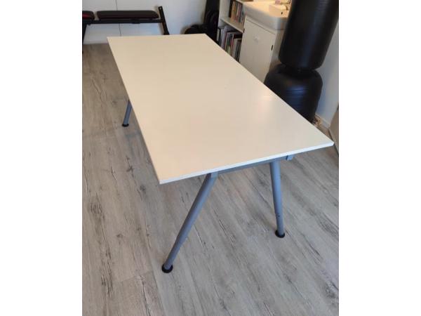 IKEA BUREAU (GALANT) VERSTELBAAR WIT 160*80CM