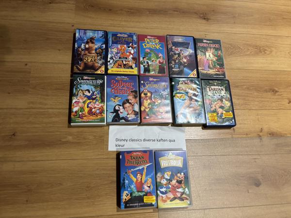 Disney videobanden Classics (origineel mini cartoon) en meer