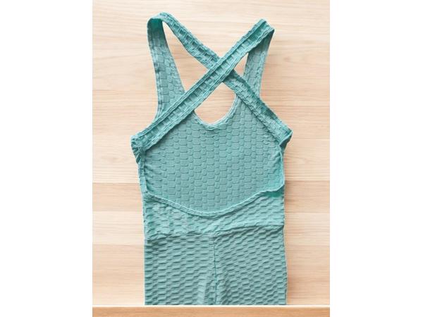 Holala sport jumpsuit mintgroen S/M