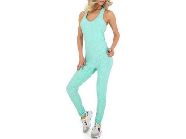 Holala sport jumpsuit mintgroen S/M