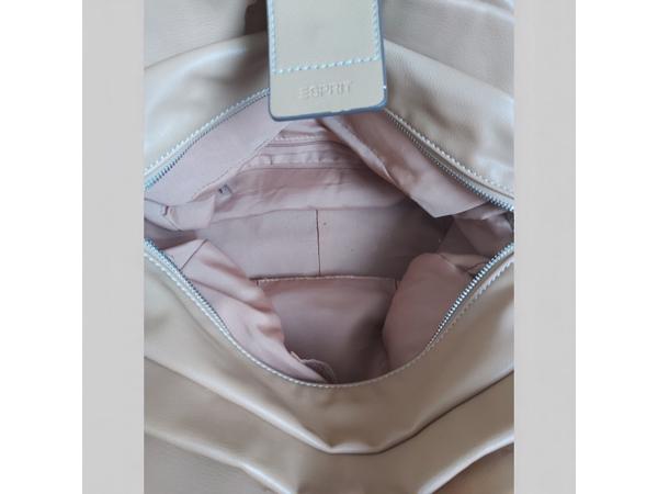 Esprit bruin ruime schoudertas
