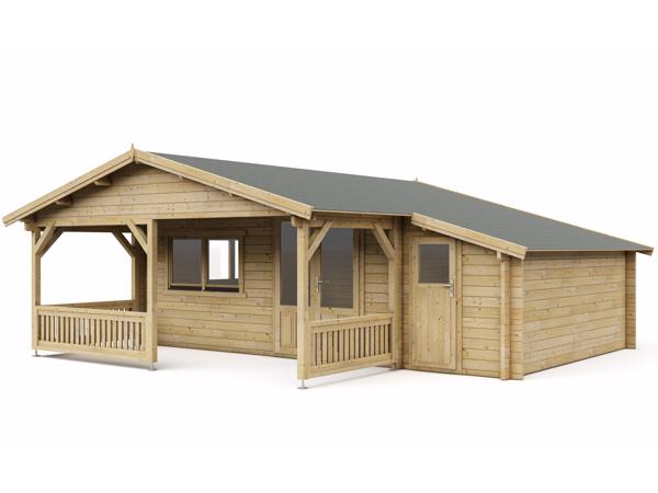 NIEUW Tuinhuis 5×5+2Z