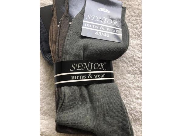nieuwe 5 stuks sokken merk senior-