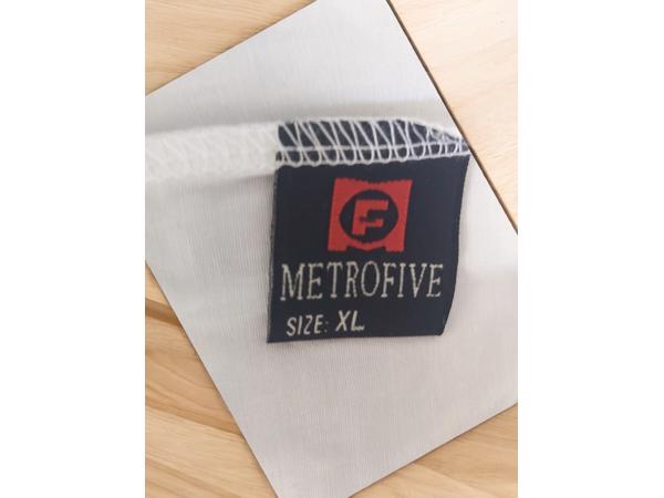 Metrofive broek wit hoge taille XL