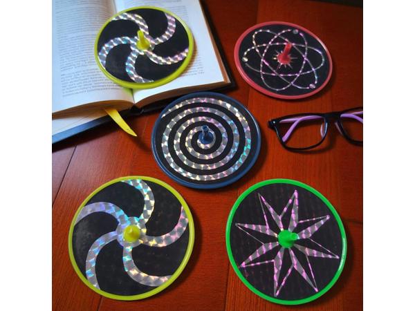 5-Delige holografische tollen set