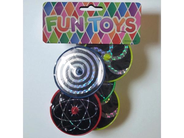 5-Delige holografische tollen set