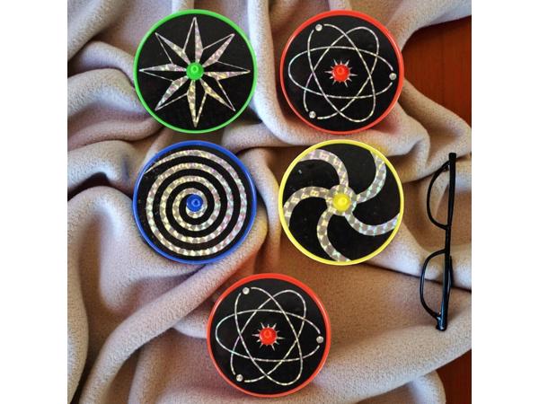 5-Delige holografische tollen set