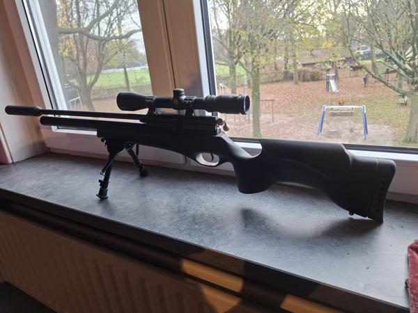 Luchtbuks pcp buks bsa scorpion T-10 4.5mm