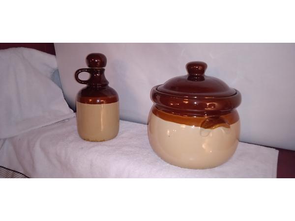 Vintage keramiek set (1970-1980)