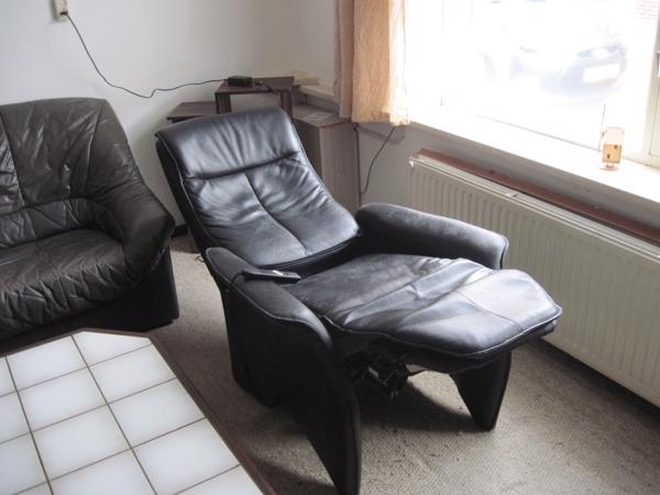 kunstlederen relax fauteuil