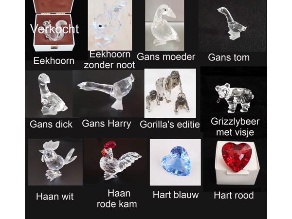 Ik verkoop mijn hele verzameling swarovski i.v.m. verhuizing