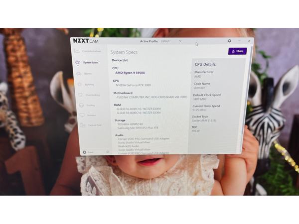High end pc Amd 5950x