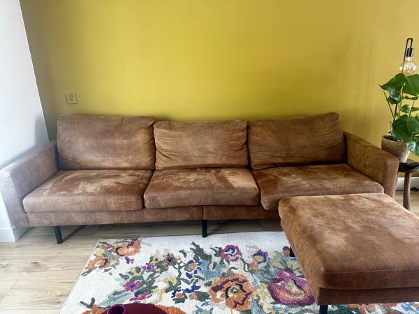 Bank + hocker gratis afhalen