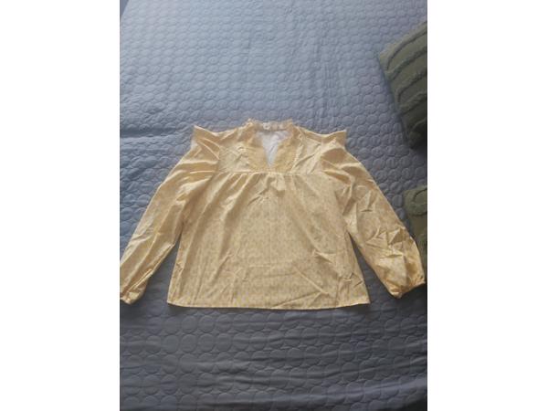 Tuniek geel wit XL/44