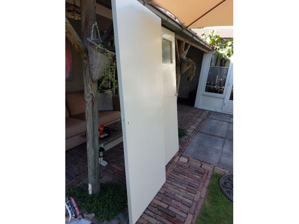 2 binnendeuren afm. 78,5 x 201,5 cm