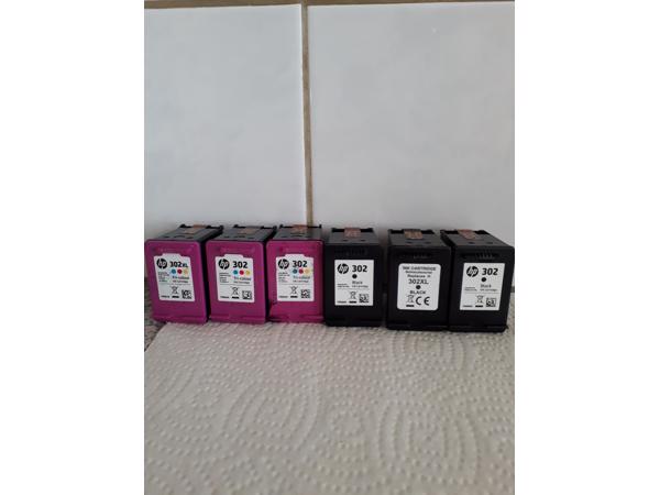 6inkt cartridge 3kleuren en 3 zwarte voor de hp 3630