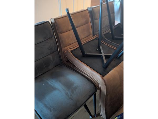 5 eetkamerstoelen