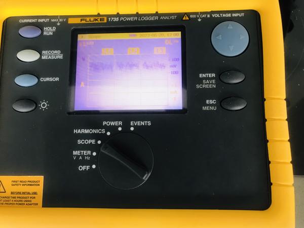 Gekalibreerde Fluke 1735 3 fase