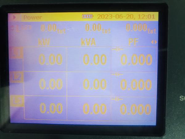 Gekalibreerde Fluke 1735 3 fase