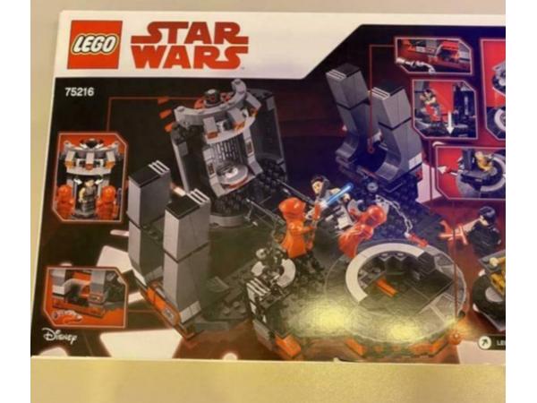 Lego Star Wars - 75216 - Snoke’s Throne Room - nieuw