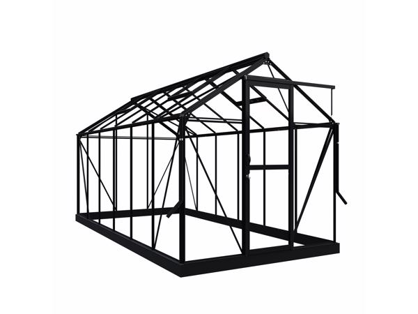 Tuinkas Mary IV zwart VG 3mm