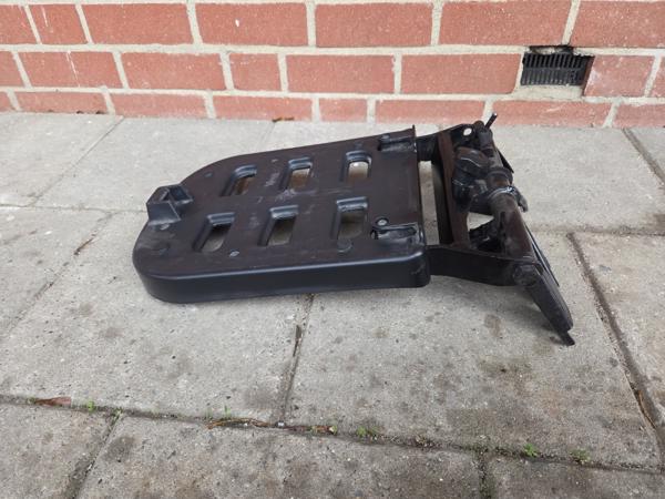 Grote topkoffer Piaggo en eventueel beugel mp3 motorscooter