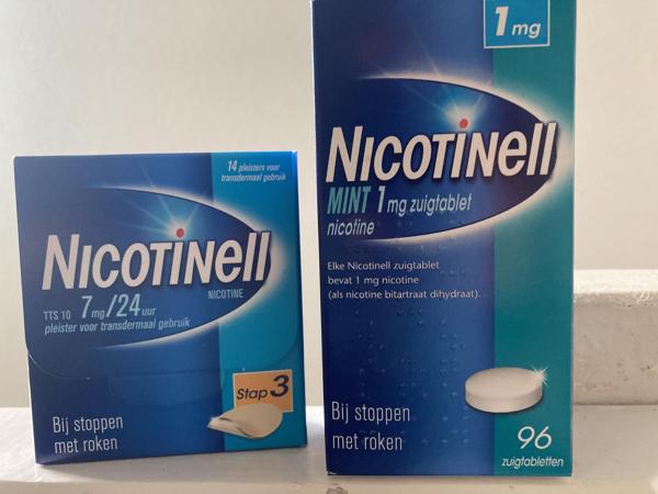 Nicotine pleisters &amp;#x2B; zuigtabletten