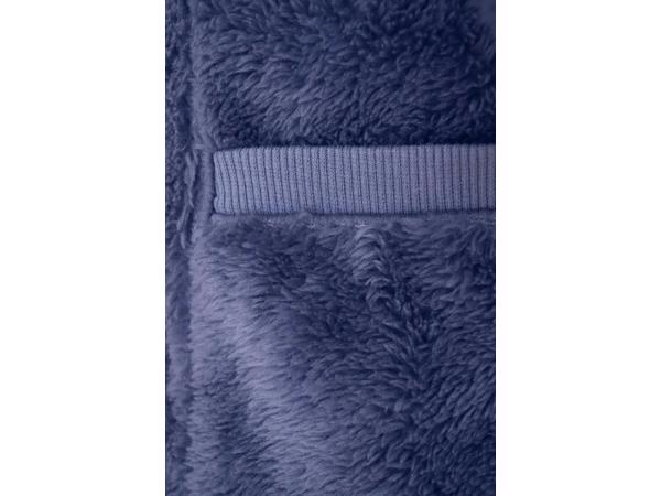 Fleece vest - bodywarmer, middelblauw, maat XS (nieuw)