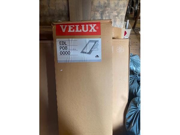 twee velux grote dakramen