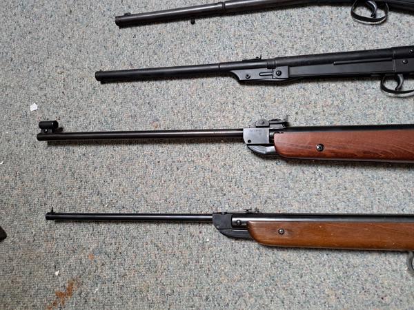 Diana luchtbuksen mod. 1, 15, 22 en 24