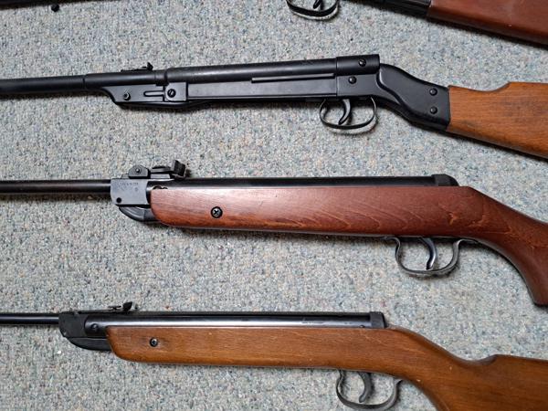 Diana luchtbuksen mod. 1, 15, 22 en 24