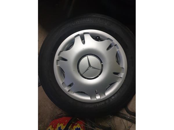 Winterbanden op stalen velgen voor Mercedes Vito (W639)