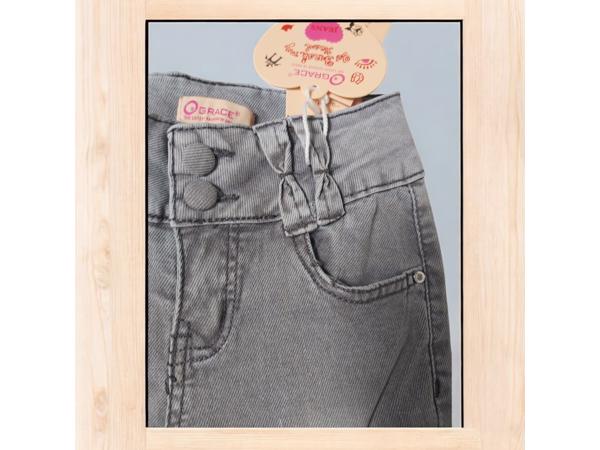 Grace Skinny Stretchy jeans grijs 122