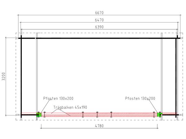 NIEUW Modern Blokhut G6634