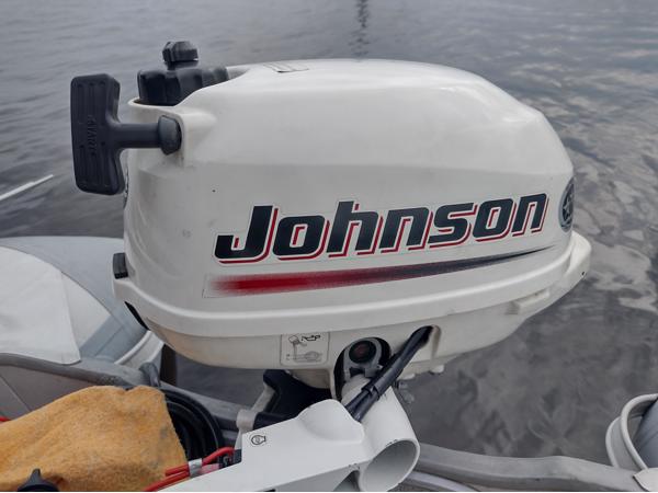 Talamex Highline 230 airdeck met bb johnson motor 2.5 pk