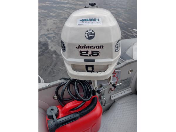 Talamex Highline 230 airdeck met bb johnson motor 2.5 pk