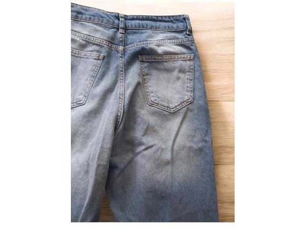 Jeans blauw recht model L/40