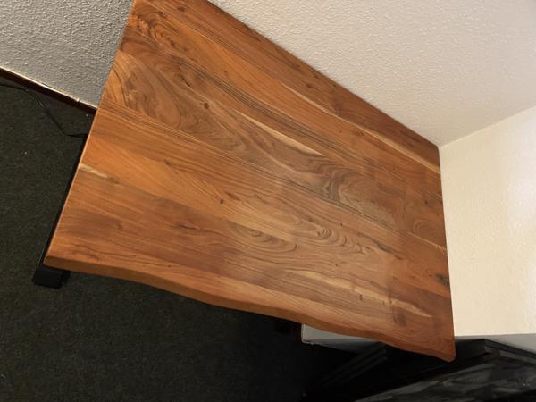 Tafel elektrisch zit-sta bureau Solido massief Eiken