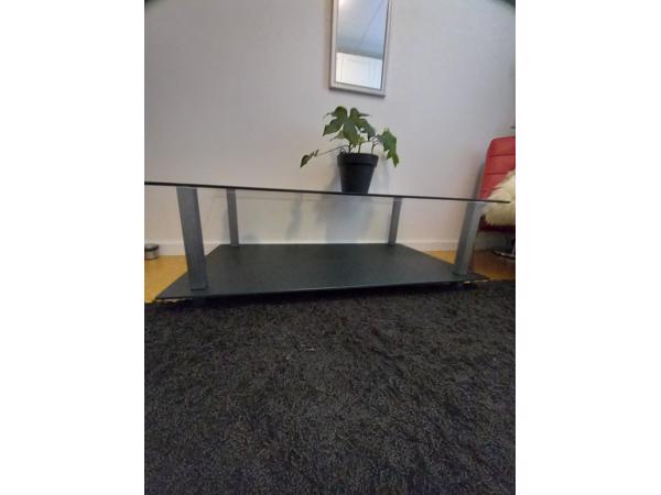 Glazen salontafel