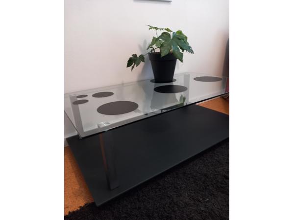 Glazen salontafel