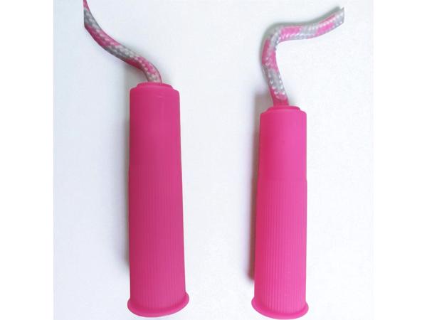 Springtouw roze lengte 2.20M