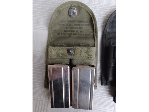 Te koop 2 sets a 2 magazijnen voor Carabine 30M1