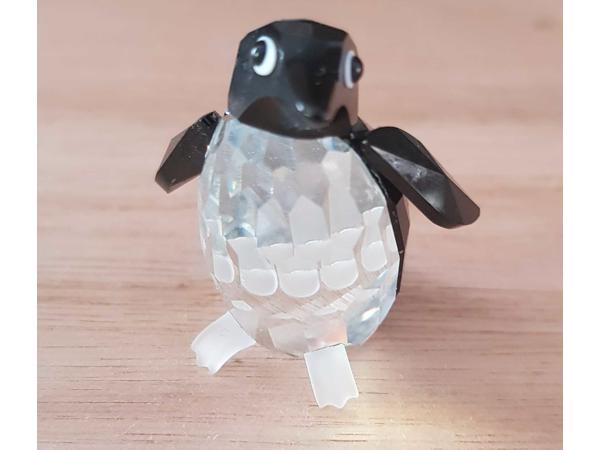 Swarovski Pinguin Meneer met doos vleugel gerepareerd