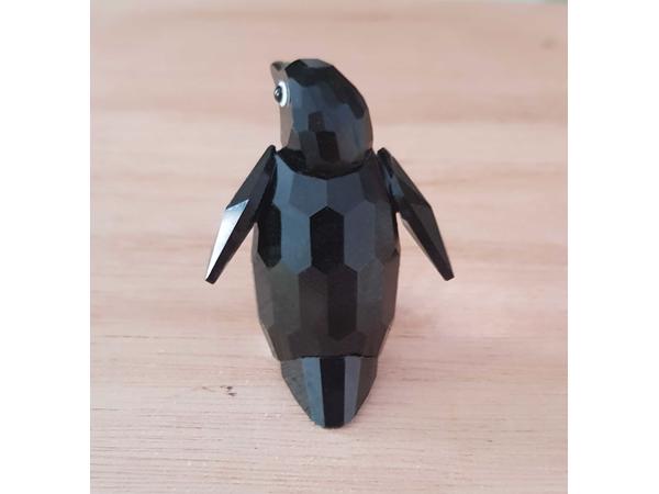 Swarovski Pinguin Meneer met doos vleugel gerepareerd