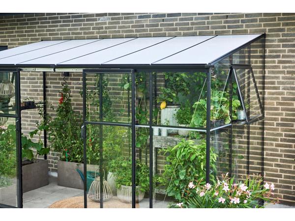 MUURKAS Qube LT 612 - zwart, VG 3mm + PC 6 mm