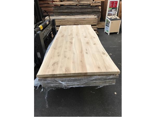 Rustiek Eiken boomstam tafelbladen te koop