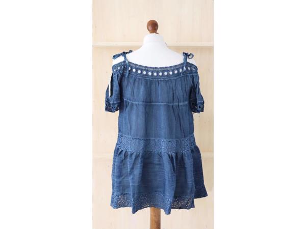 Shirt / blouse, donkerblauw, 1 maat 36/42 (nieuw)